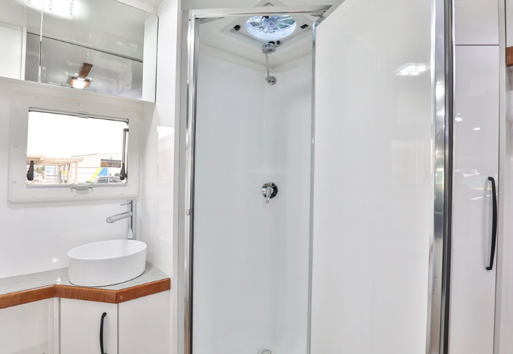 Wirraway 260 SL Motorhome Showing the slideout room